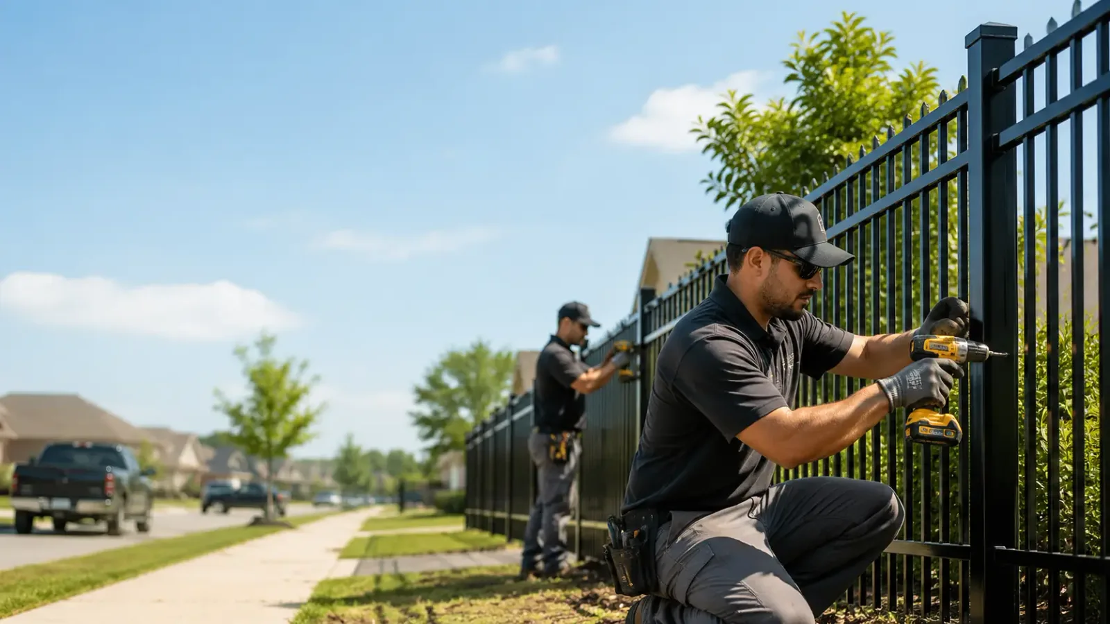 Metal Fence Installation in Braselton, GA